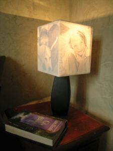 Try This: Family Photo Lamp Shade Image